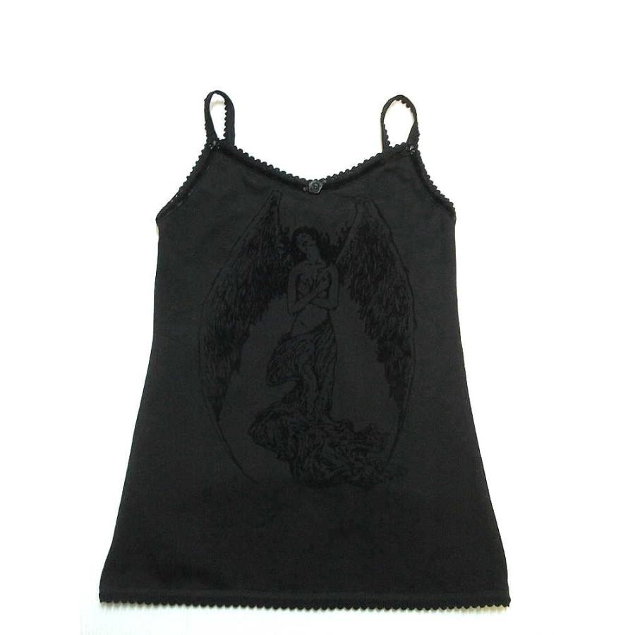 ゴシック 服 パンク 黒 キャミソール 漆黒の乙女天使 ジャーマン Wot1 Wot1 Hello Import 通販 Yahoo ショッピング