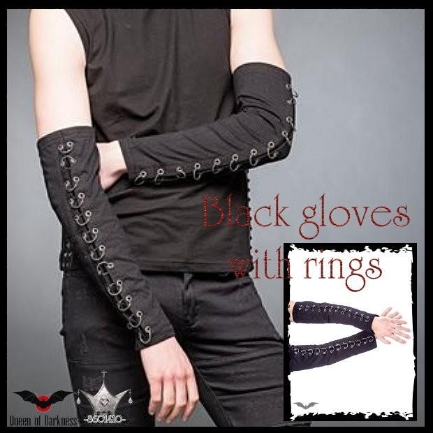 アームカバー メンズ パンク ロック ジャラジャラリング飾り アーム