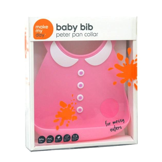 スタイ Make My Day メイク マイ デイ シリコンビブ ガーリーピンク Hello赤ちゃんstore Yahoo 店 通販 Yahoo ショッピング
