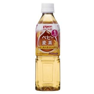 ベビーフード Pigeon ベビー麦茶 500ml 授乳 食事用品