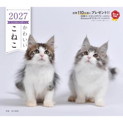 2027年カレンダー かわいいこねこ（誠文堂新光社カレンダー） | 