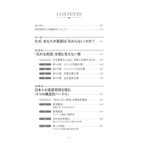 英語力の核心［音声DL付］~「なぜ伝わらないのか？」を根本から解決する~ |  | 01