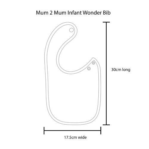 Mum 2 Mum(マムトゥーマム) インファントワンダービブ ターコイズブルー |  | 01