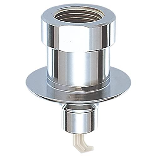 SANEI(サンエイ) 洗濯機用ニップル 自動ストップ機能付き カップリング水栓用 G1/2 ワンタッチ着脱 PT3320 シルバー | 