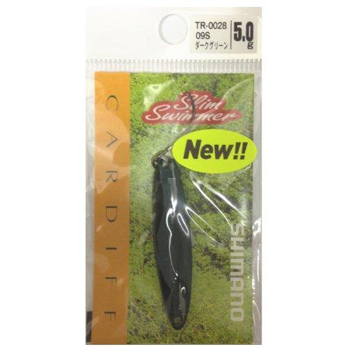 シマノ(SHIMANO) スプーン カーディフ エリアスプーン スリムスイマー 5.0g TR-0028 09S ダークグリーン 713834 | 