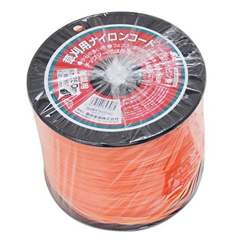 セフティー3(Safety-3) ナイロンコード 草刈用 250m 四角型 ボビン巻 2.4mm径 |  | 01