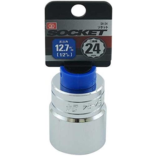 SK11(エスケー11) ソケット 12角 S4-24 二面幅:24×差込角:12.7mm 1個 |  | 01