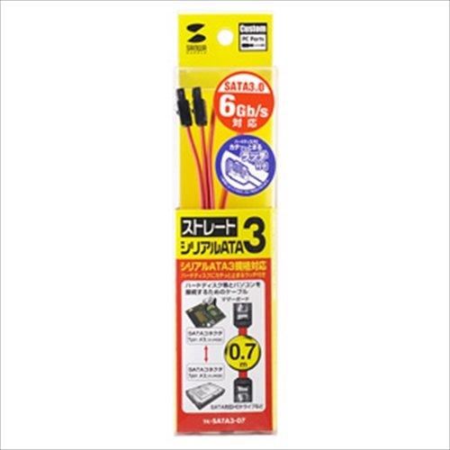 サンワサプライ シリアルATA3ケーブル 0.7m TK-SATA3-07 |  | 01