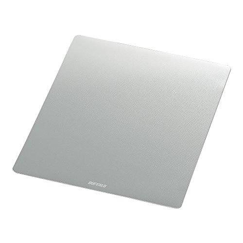 バッファロー iBUFFALO マウスパッド メタル調 シルバー BSPD10SV | 