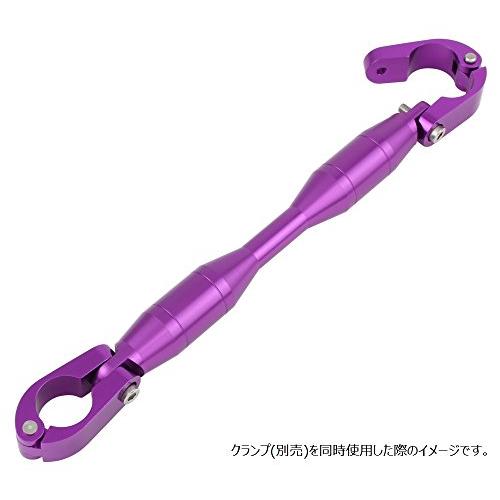 ポッシュフェイス(POSH FAITH) バイク用品 バイクハンドルブレース シャフト タイプ2 187mm ブルーベリー クイックリリース 0 |  | 01