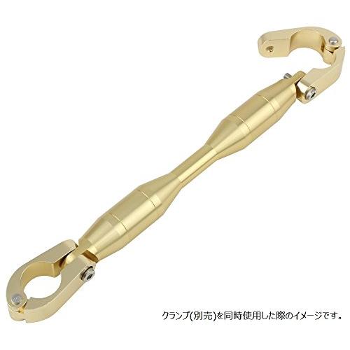 ポッシュフェイス(POSH FAITH) バイク用品 バイクハンドルブレース シャフト タイプ2 187mm シャンパンゴールド クイックリリー |  | 01