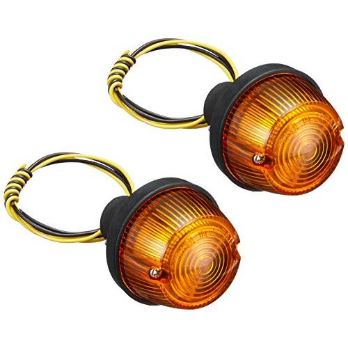 キジマ(Kijima) カウルタイプウインカーランプ CB72 116x40x38mm 汎用 アンバー 2個入り 219-5054 | 