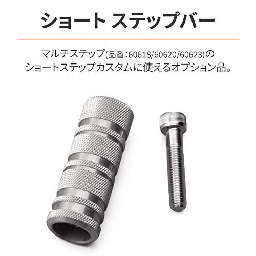 デイトナ(Daytona) バイク用 ショート ステップバー 67mm マルチステップ用オプション品 片側1本 61861 |  | 01
