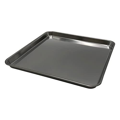 大屋製作所 18-0ステンレス 正角盆 37cm シルバー | 