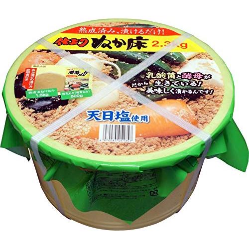 伊勢惣 仕上りぬか床タル詰め 2.3kg | 