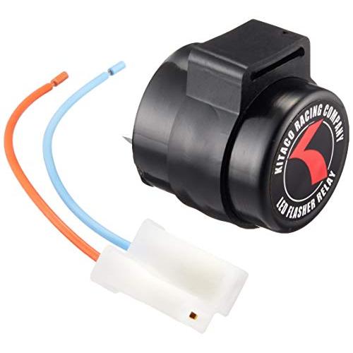 キタコ(KITACO) LEDウインカー対応フラッシャーリレー(丸型) 汎用(12V車用) 755-0400910 | 