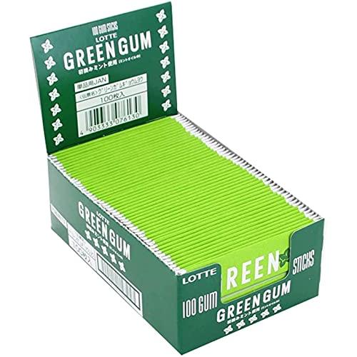 ロッテ グリーンガム(業務用) 100枚 ミント味 | 