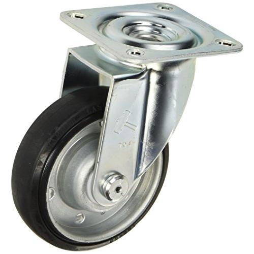 ハンマーキャスター(Hammer Caster) 軽量キャスター 旋回式ゴム車輪 125mm 4202S-1R125 | 