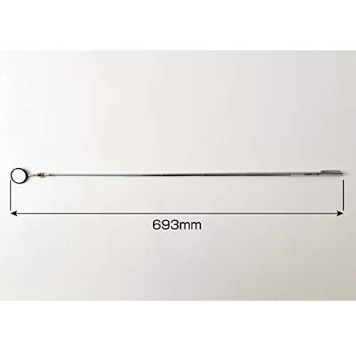 ホーザン(HOZAN) インスペクションミラー 奥まった場所の検視に ミラー径30mm ロッド長200~693mm Z-354 |  | 01