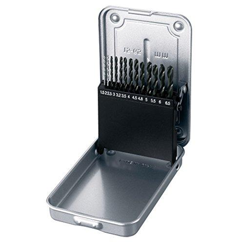 ホーザン(HOZAN) ドリルセット デスクドリルに最適なセット 13本入組:1.5~6.5mmΦ スチールケース入 K-493 | 