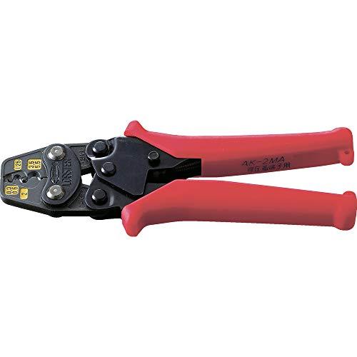 ロブテックス ミニ圧着工具(裸圧着端子/裸スリーブ用) AK2MA | 