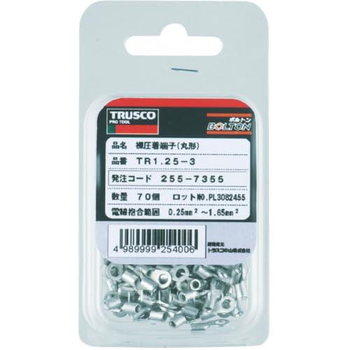 TRUSCO(トラスコ) 裸圧着端子丸形φ3.2長さ12.7 TR23 |  | 01