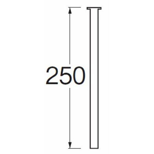 SANEI(サンエイ) ツバ付小便直管 トイレ小便器用 長さ250mm V90J-64-C |  | 01