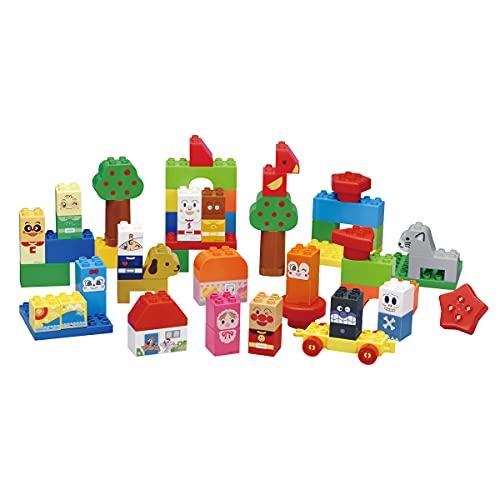 [バンダイ(BANDAI)] BlockLabo ブロックラボ はじめてのブロックワゴン 対象年齢 1.5 才以上 それいけ！アンパンマン |  | 01