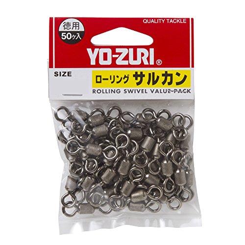 YO-ZURI(ヨーヅリ) 雑品・小物: ローリングサルカン徳用 黒 1/0 | 