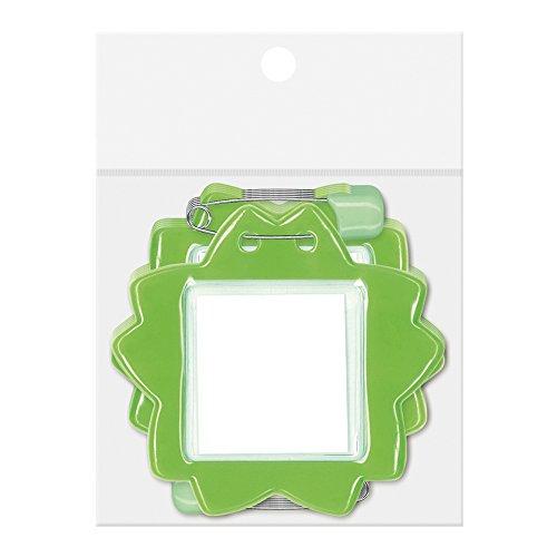 共栄プラスチック ORIONS 桜型名札 10枚入 黄緑 C-7-10-YG |  | 01