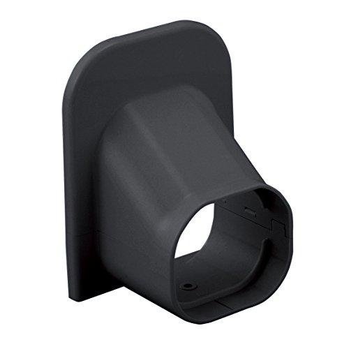 因幡電工 配管化粧カバー シーリングキャップ 天井・壁からの配管取り出し部用 ブラック LDP-90-K | 