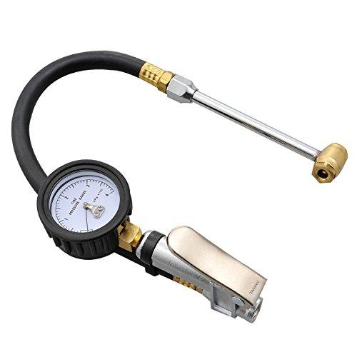 デイトナ(Daytona) バイク用 エアゲージ コンプレッサー用 T型アタッチメント付き リリースバルブ付き エアインフレーター 41767 | 
