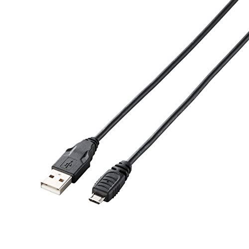 エレコム USBケーブル 【microB】 USB2.0 (USB A オス to microB オス) PlayStation4対応 1m ブ | 