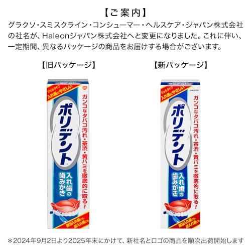 ポリデント 入れ歯の歯みがき ジェルタイプ 入れ歯用歯磨き粉 95g |  | 01