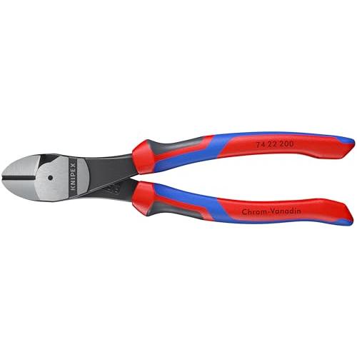 クニペックス KNIPEX 強力型斜ニッパー(ベントタイプ) 7422-200 | 