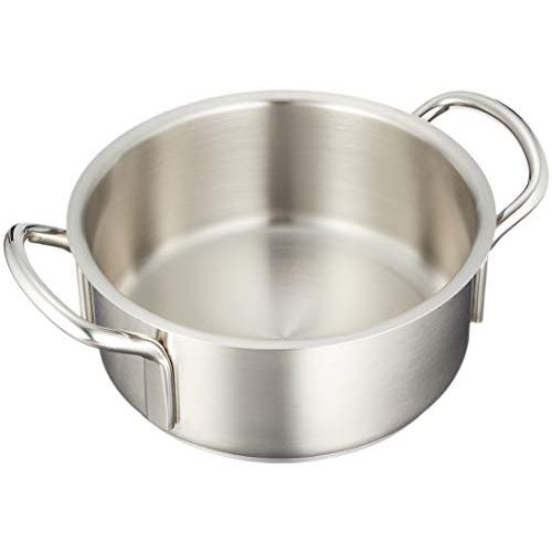 遠藤商事 業務用 ムラノ 外輪鍋 (蓋無)18cm IH対応 18-8ステンレス ASTH902 | 
