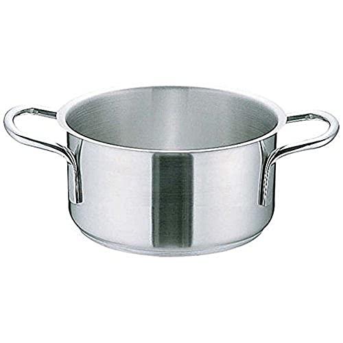 遠藤商事 業務用 ムラノ 外輪鍋 (蓋無)24cm IH対応 18-8ステンレス ASTH904 | 