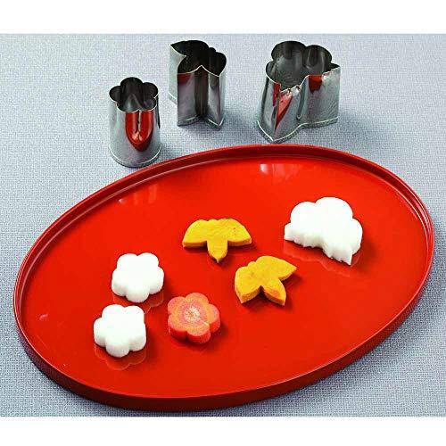 遠藤商事 野菜抜き型 業務用 抜型 紅葉 小 18-8ステンレス 日本製 BNK6704 |  | 01