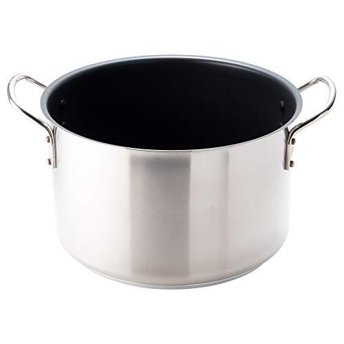 遠藤商事 業務用 ムラノ インダクション テフロンセレクト 半寸胴鍋 32cm (蓋無) IH対応 18-8ステンレス/内面テフロン加工 AHV | 