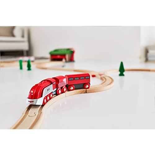 BRIO 木製レール 知育玩具 WORLD ストリームライントレイン [木製レール ] 33557 誕生日 クリスマス プレゼント 室内遊び 男 |  | 01