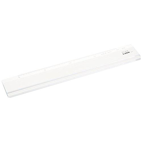 ライオン事務器 直線定規 20cm SC-20A 再生アクリル | 