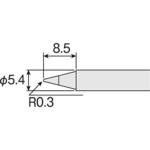 ホーザン(HOZAN) ビット 交換部品 鉛フリーハンダ対応 B型こて先 適応:HS-51/HS-51-220 HS-51B03 |  | 01