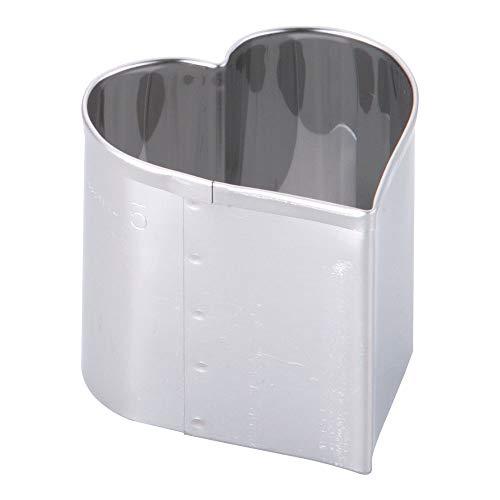 遠藤商事 野菜抜き型 シルバー No.5 業務用 パテ抜 ハート BPT05005 | 