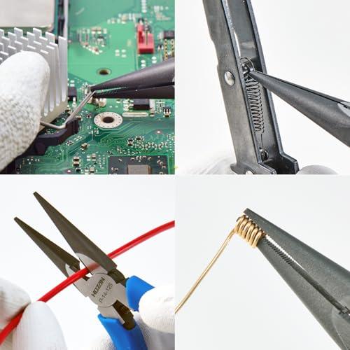 ホーザン(HOZAN) ラジオペンチ 連続作業にも最適なコイルバネ装備 すべり止めのローレット付 P-14-125 |  | 01