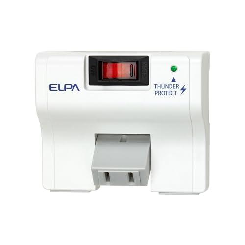 ELPA 耐雷サージ ブレーカー内蔵スイッチ付タップ（3個口） A-S400B(W) | 
