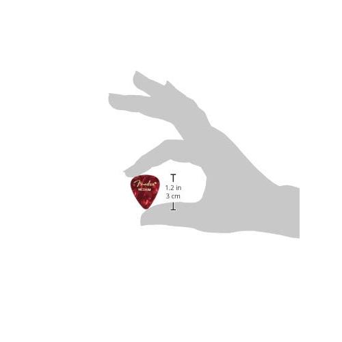Fender ピック 351 SHAPE PREMIUM PICKS MEDIUM RED MOTO(12PACK) |  | 01
