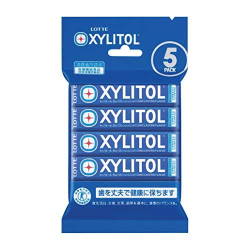 ロッテ キシリトールガム フレッシュミント 5パック | 