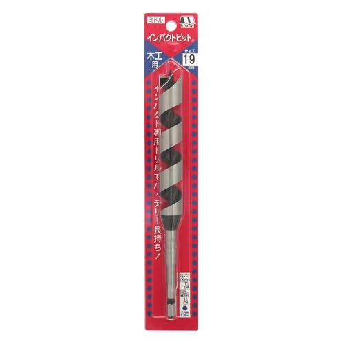 スターエム 木工用六角軸ドリル インパクトビット ミドル １９ｍｍ ７Ｍ−１９０ |  | 01