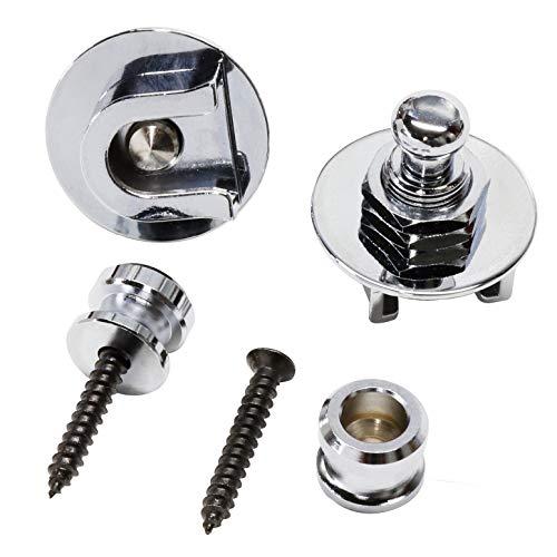 Parksons 金属製 ストラップロックピン ギターベース用 2個セット クロム PSL-700C |  | 01