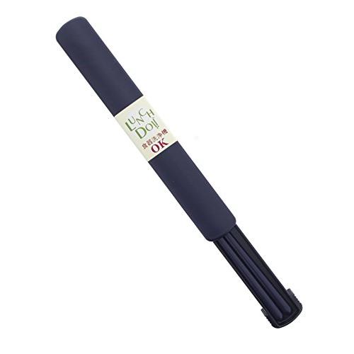 イシダ 日本製 箸・箸箱セット ランチドゥ 天然木 青 18cm |  | 01